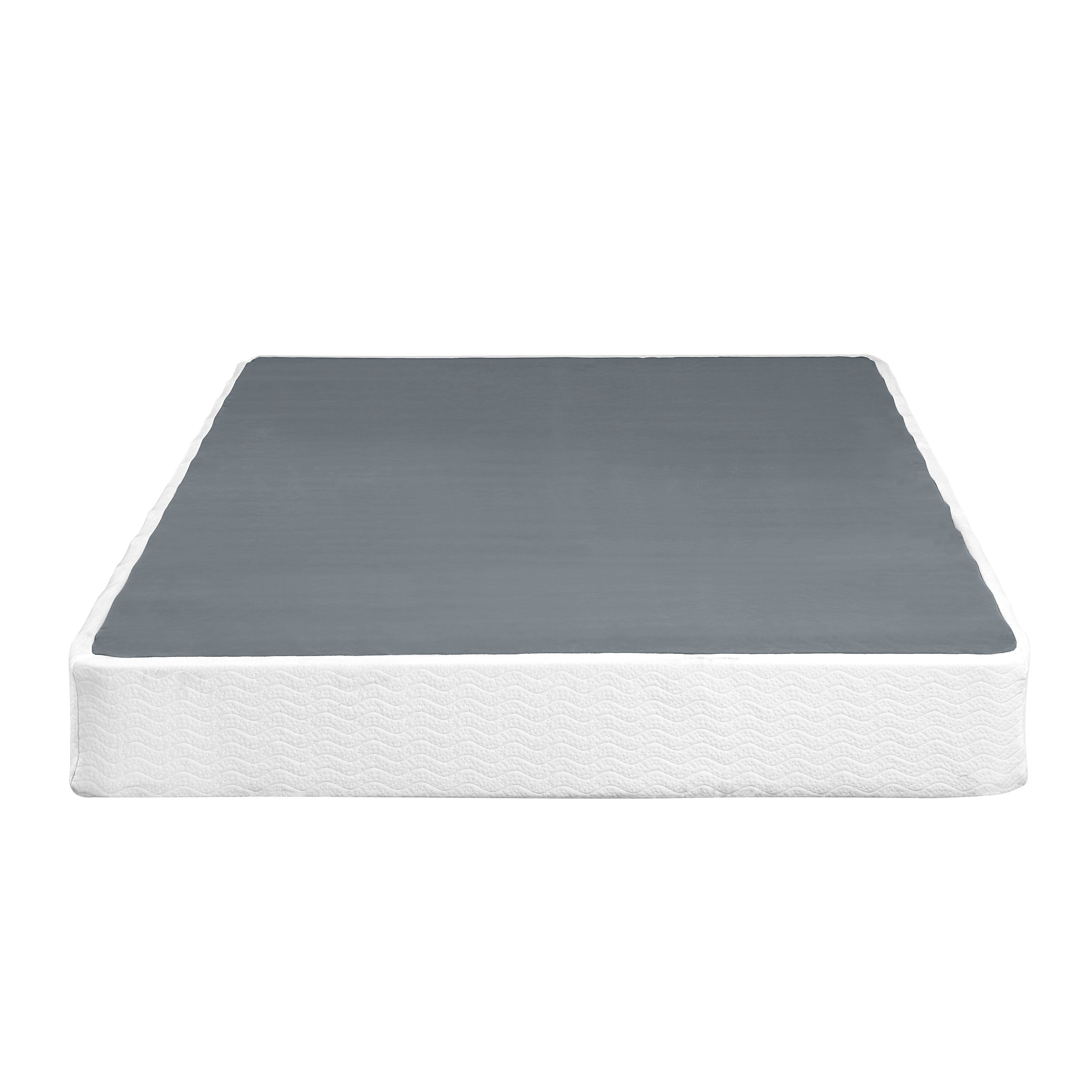 Perrin White California King Mattress Foundation - MF-850CK - Bien Home Furniture &amp; Electronics