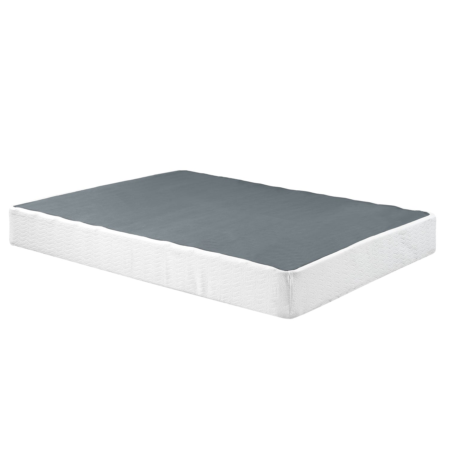 Perrin White California King Mattress Foundation - MF-850CK - Bien Home Furniture &amp; Electronics