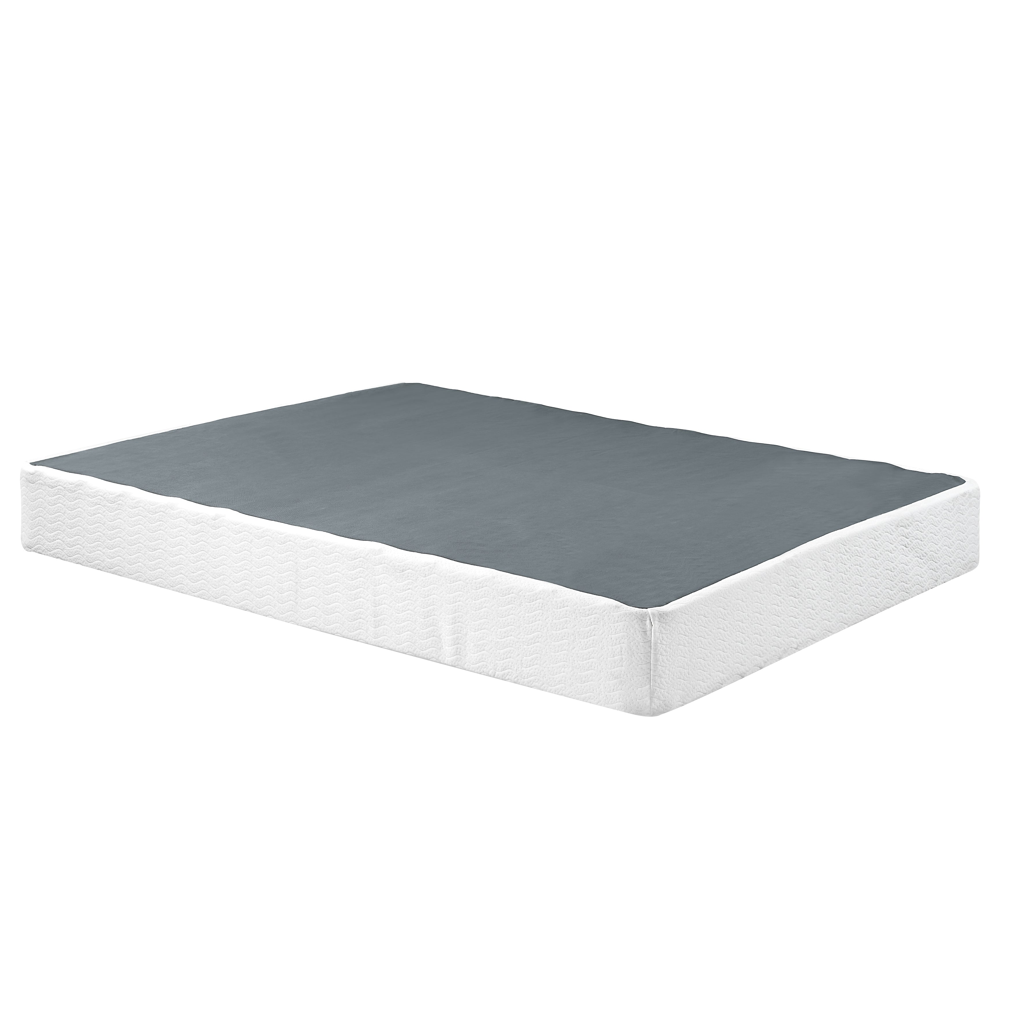 Perrin White California King Mattress Foundation - MF-850CK - Bien Home Furniture & Electronics