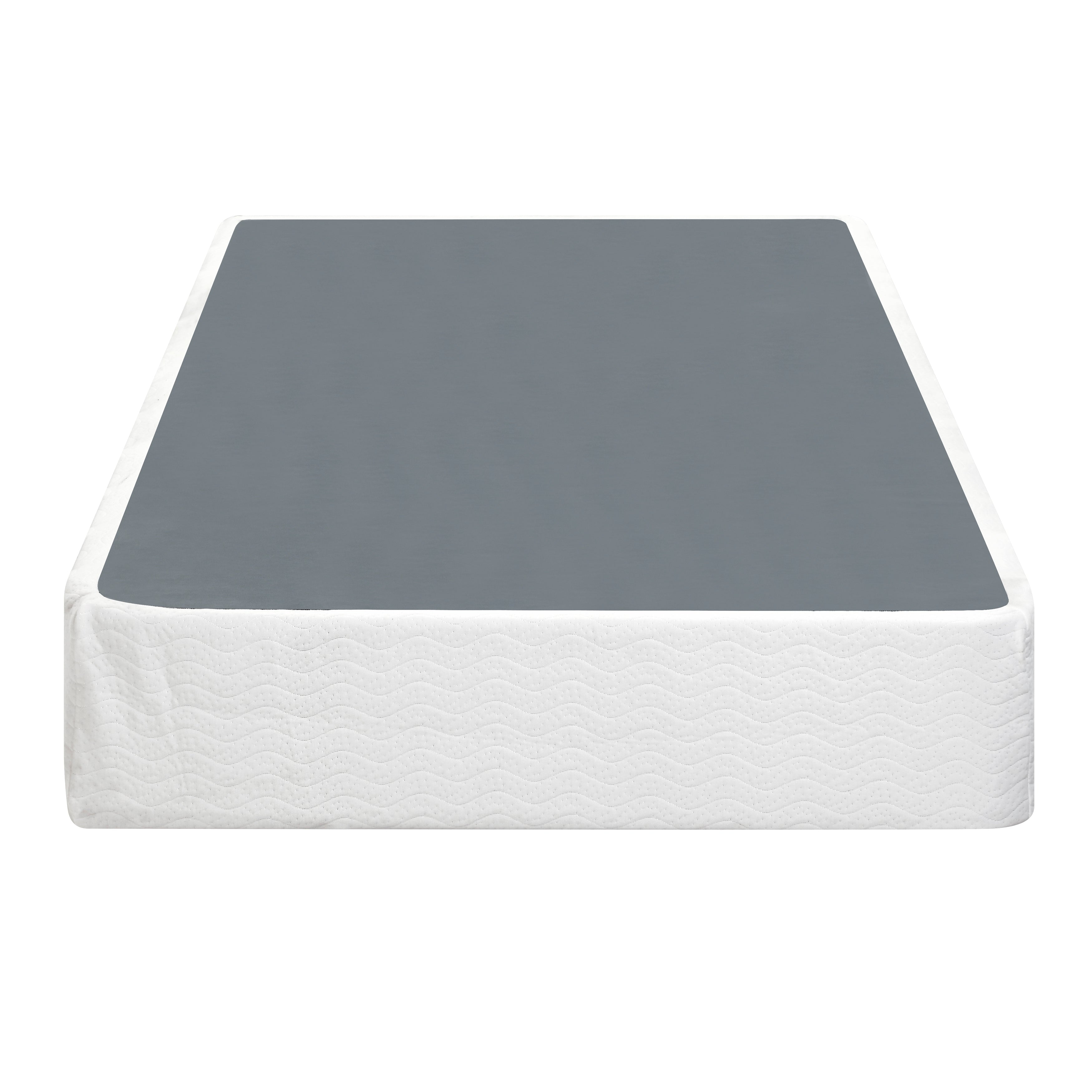 Perrin White Twin Mattress Foundation - MF-850T - Bien Home Furniture & Electronics