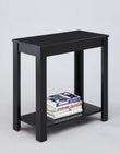 Pierce Black Side Table - 7710 - Bien Home Furniture & Electronics