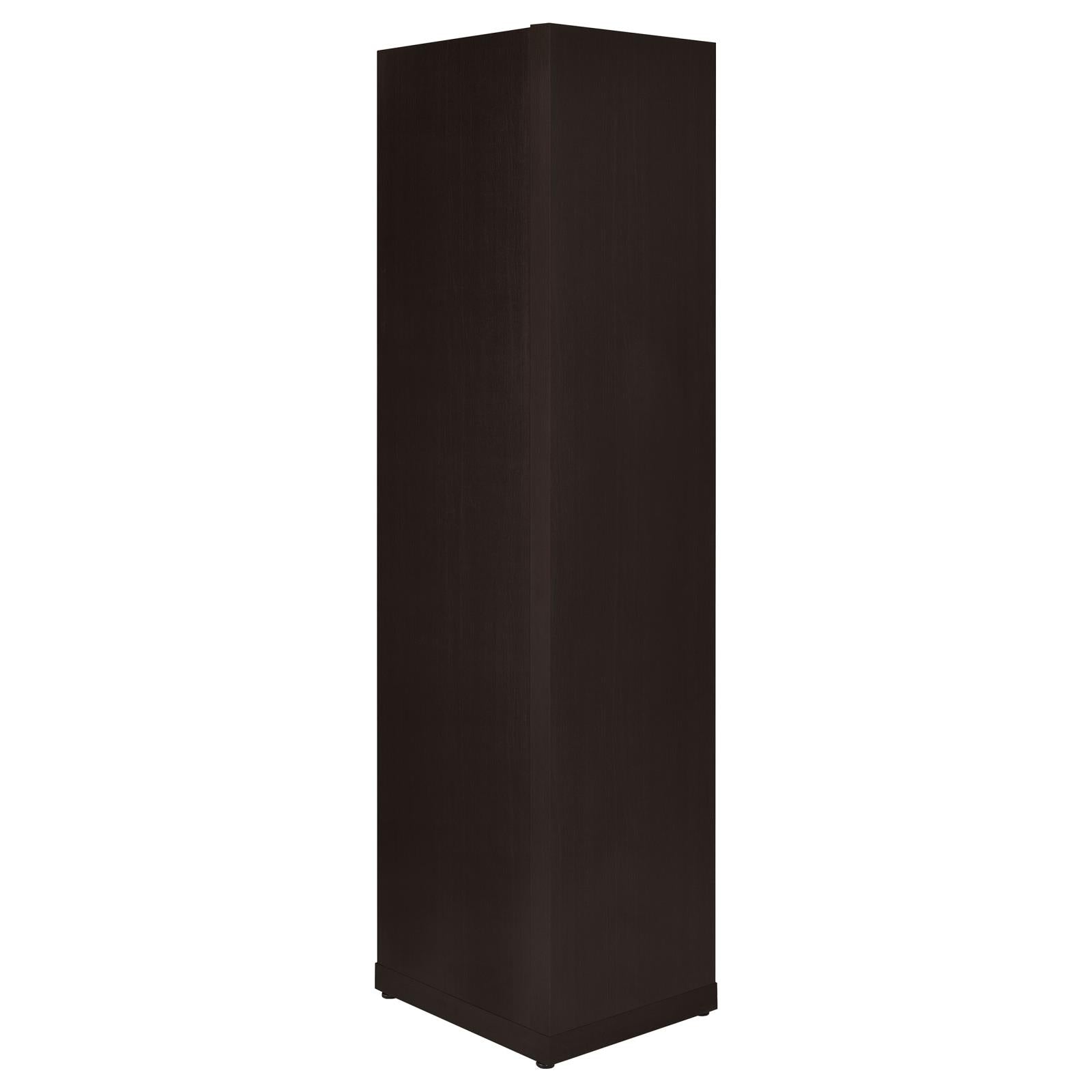 Pinckard Cappuccino 6-Tier Corner Bookcase - 800270 - Bien Home Furniture & Electronics