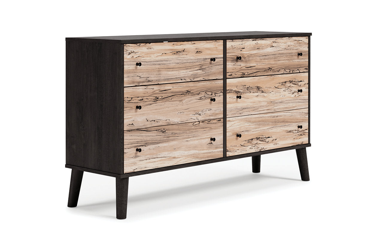 Piperton Two-tone Brown/Black Dresser - EB5514-231 - Bien Home Furniture & Electronics