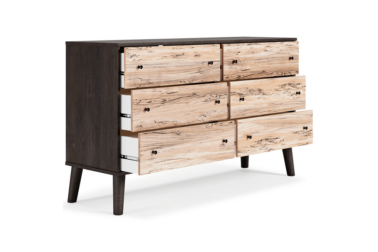 Piperton Two-tone Brown/Black Dresser - EB5514-231 - Bien Home Furniture & Electronics