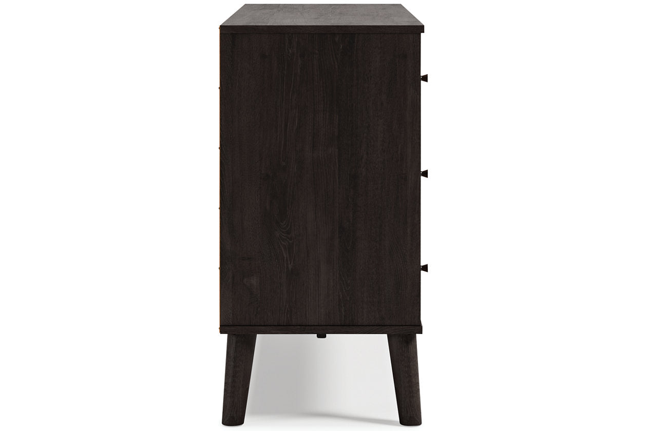 Piperton Two-tone Brown/Black Dresser - EB5514-231 - Bien Home Furniture & Electronics