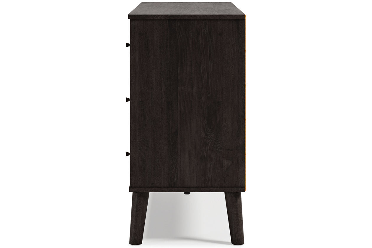 Piperton Two-tone Brown/Black Dresser - EB5514-231 - Bien Home Furniture & Electronics