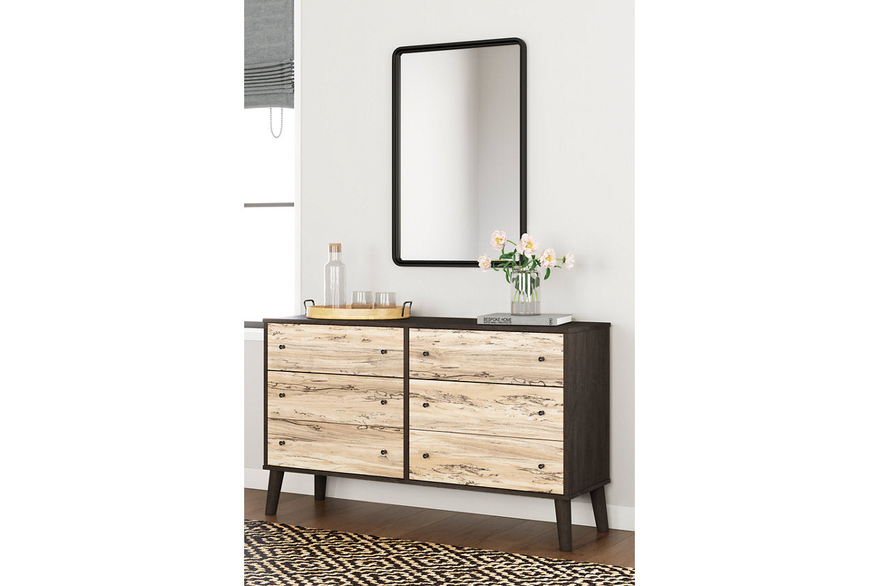 Piperton Two-tone Brown/Black Dresser - EB5514-231 - Bien Home Furniture & Electronics
