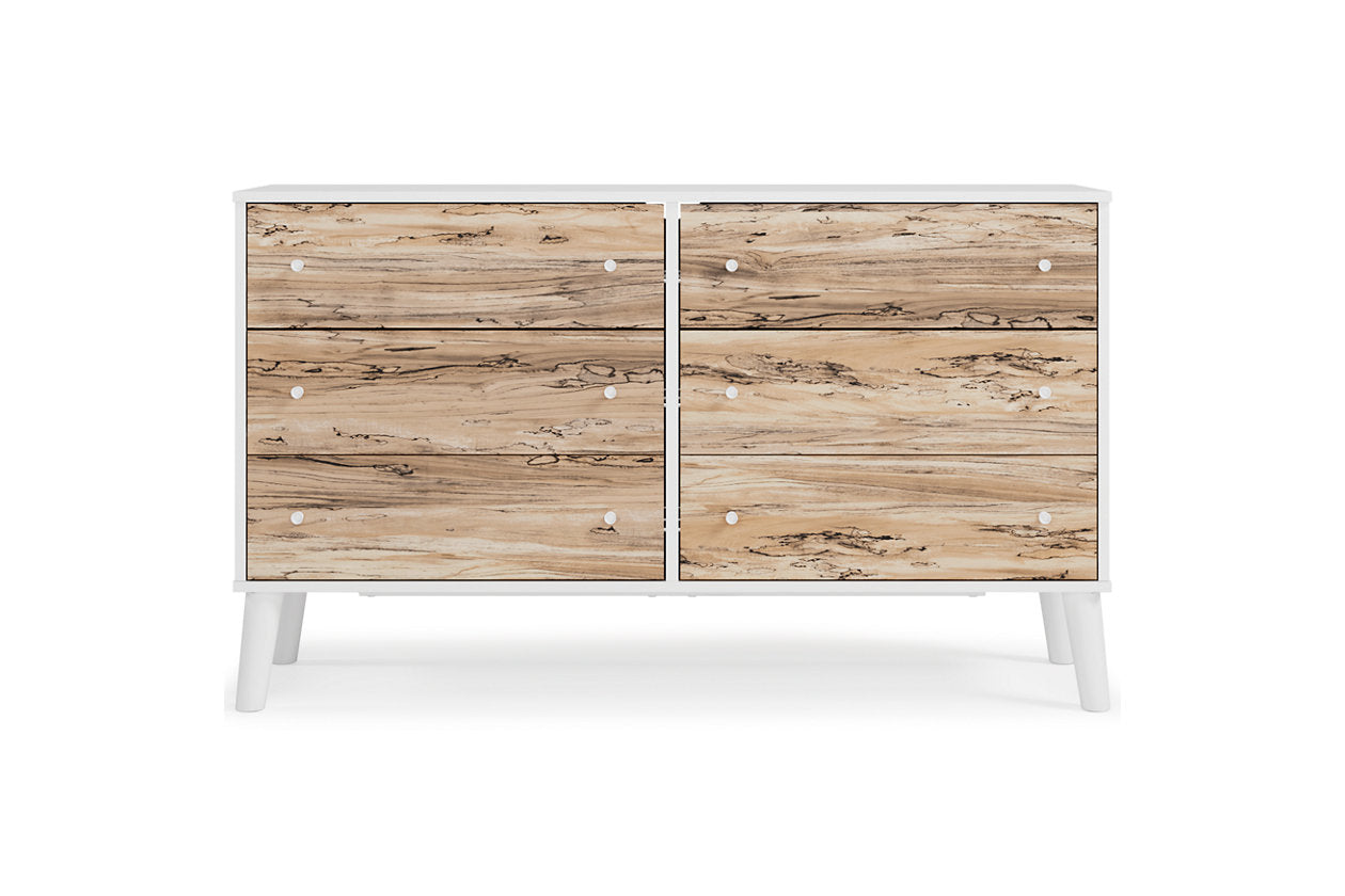 Piperton Two-tone Brown/White Dresser - EB1221-231 - Bien Home Furniture & Electronics