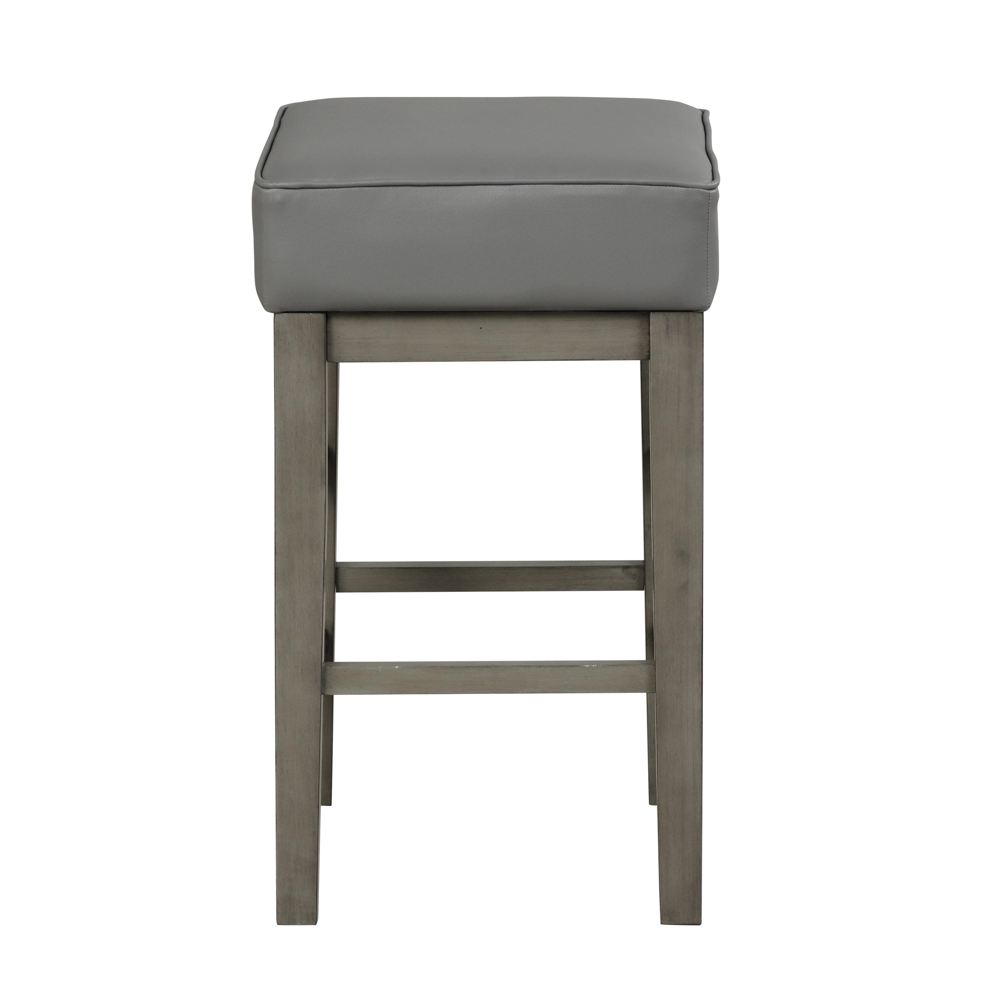 Pittsville Gray/Espresso Counter Height Stool, Set of 2 - 5684GY-24 - Bien Home Furniture & Electronics