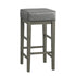 Pittsville Gray/Espresso Pub Height Stool, Set of 2 - 5684GY-29 - Bien Home Furniture & Electronics