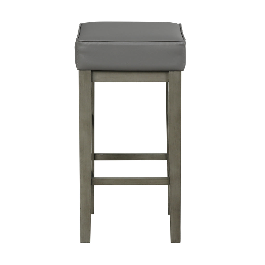 Pittsville Gray/Espresso Pub Height Stool, Set of 2 - 5684GY-29 - Bien Home Furniture &amp; Electronics