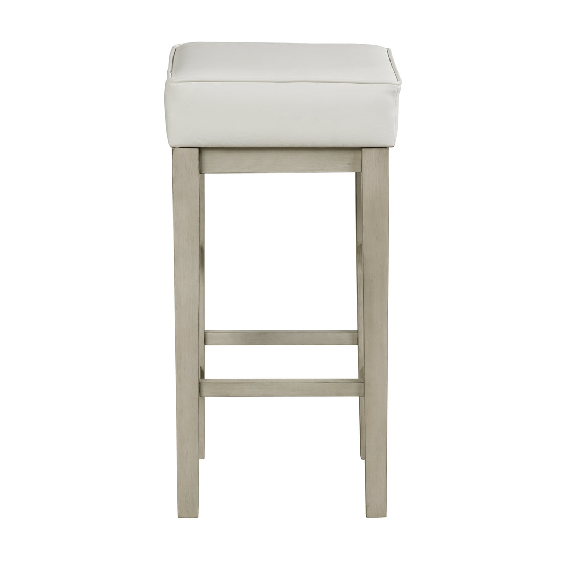 Pittsville White/Espresso Pub Height Stool, Set of 2 - 5684WH-29 - Bien Home Furniture &amp; Electronics