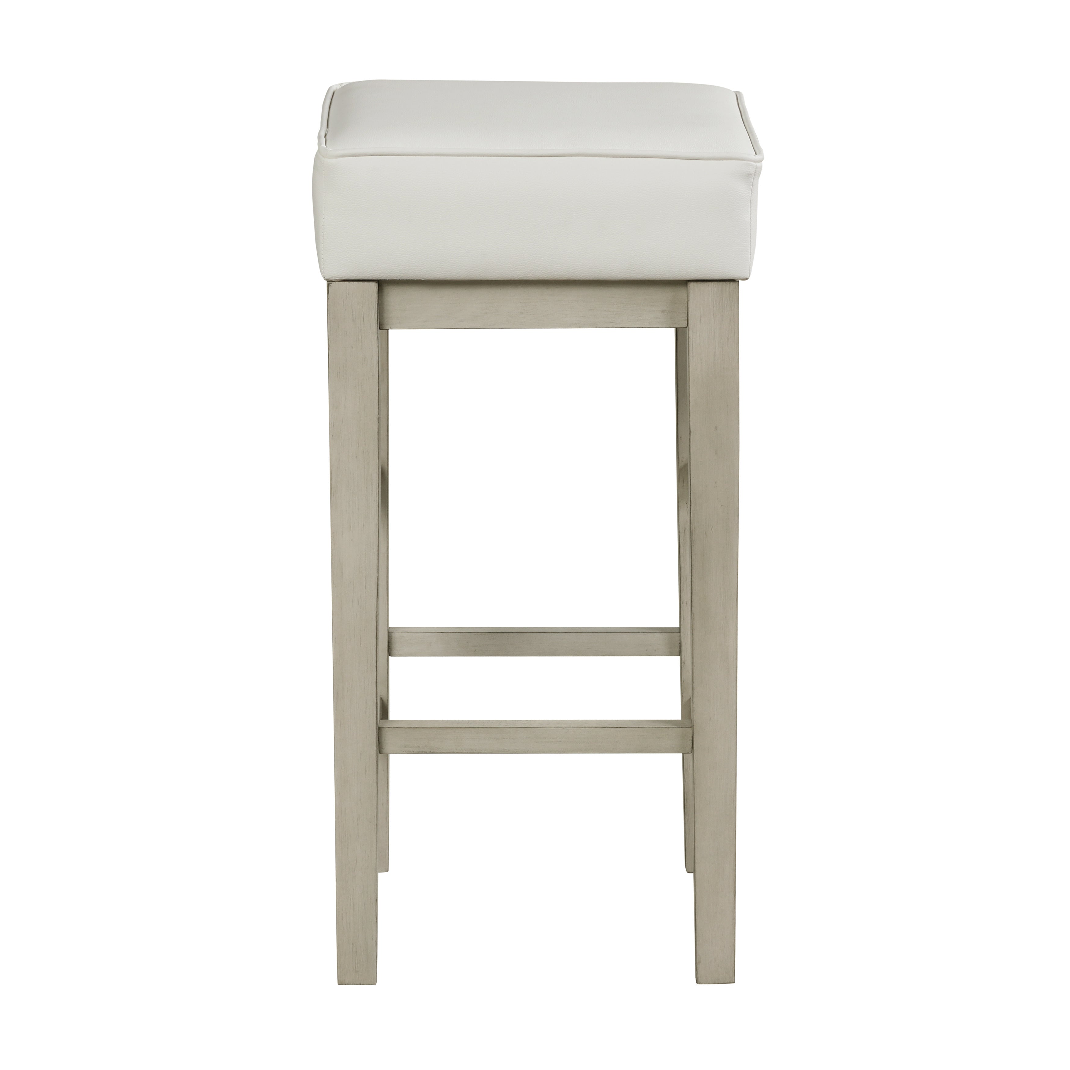 Pittsville White/Espresso Pub Height Stool, Set of 2 - 5684WH-29 - Bien Home Furniture & Electronics