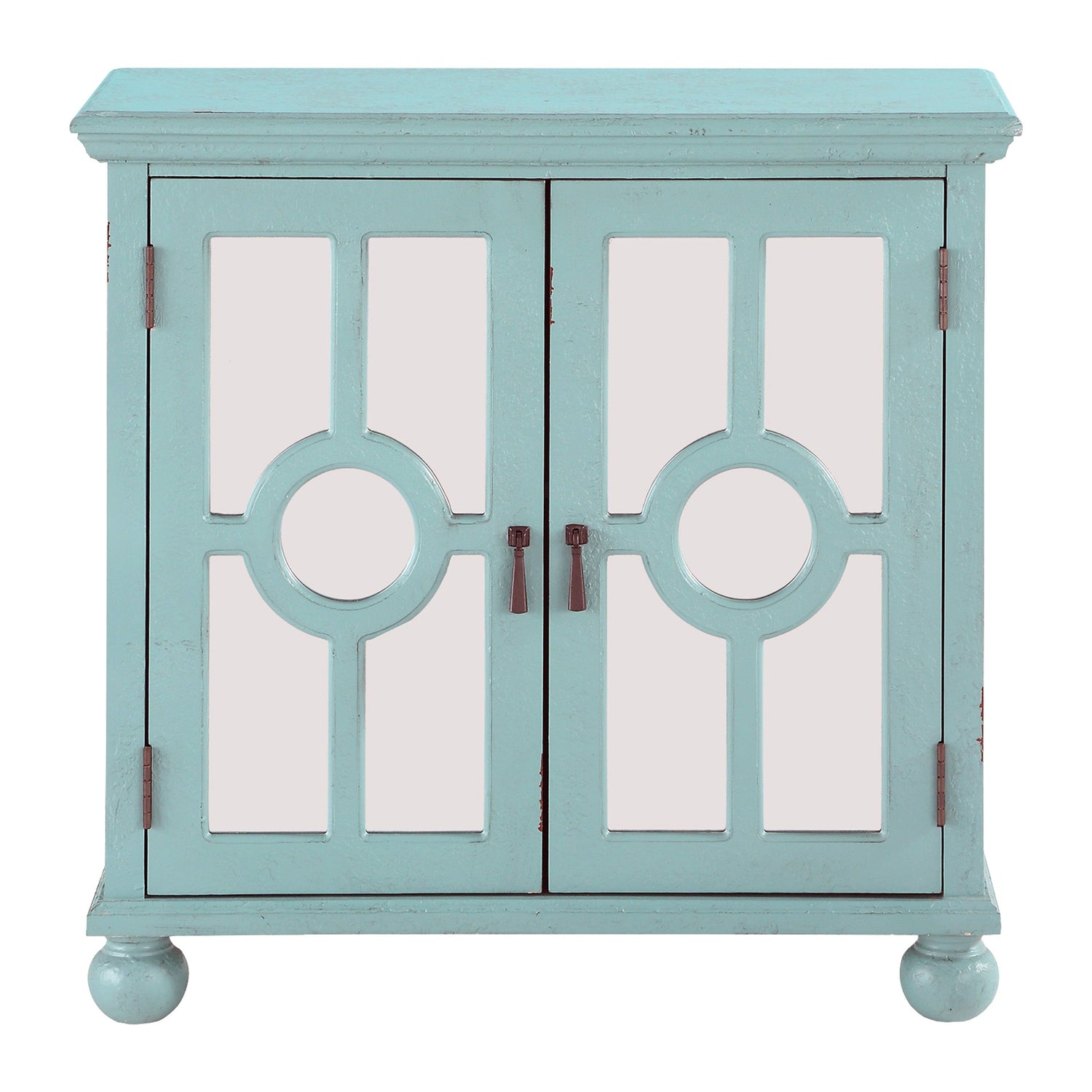 Poppy Antique Aqua Accent Chest - 1000A70AQ - Bien Home Furniture & Electronics