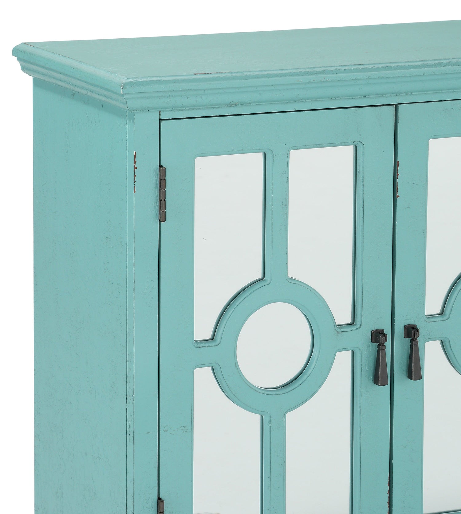Poppy Antique Aqua Accent Chest - 1000A70AQ - Bien Home Furniture & Electronics