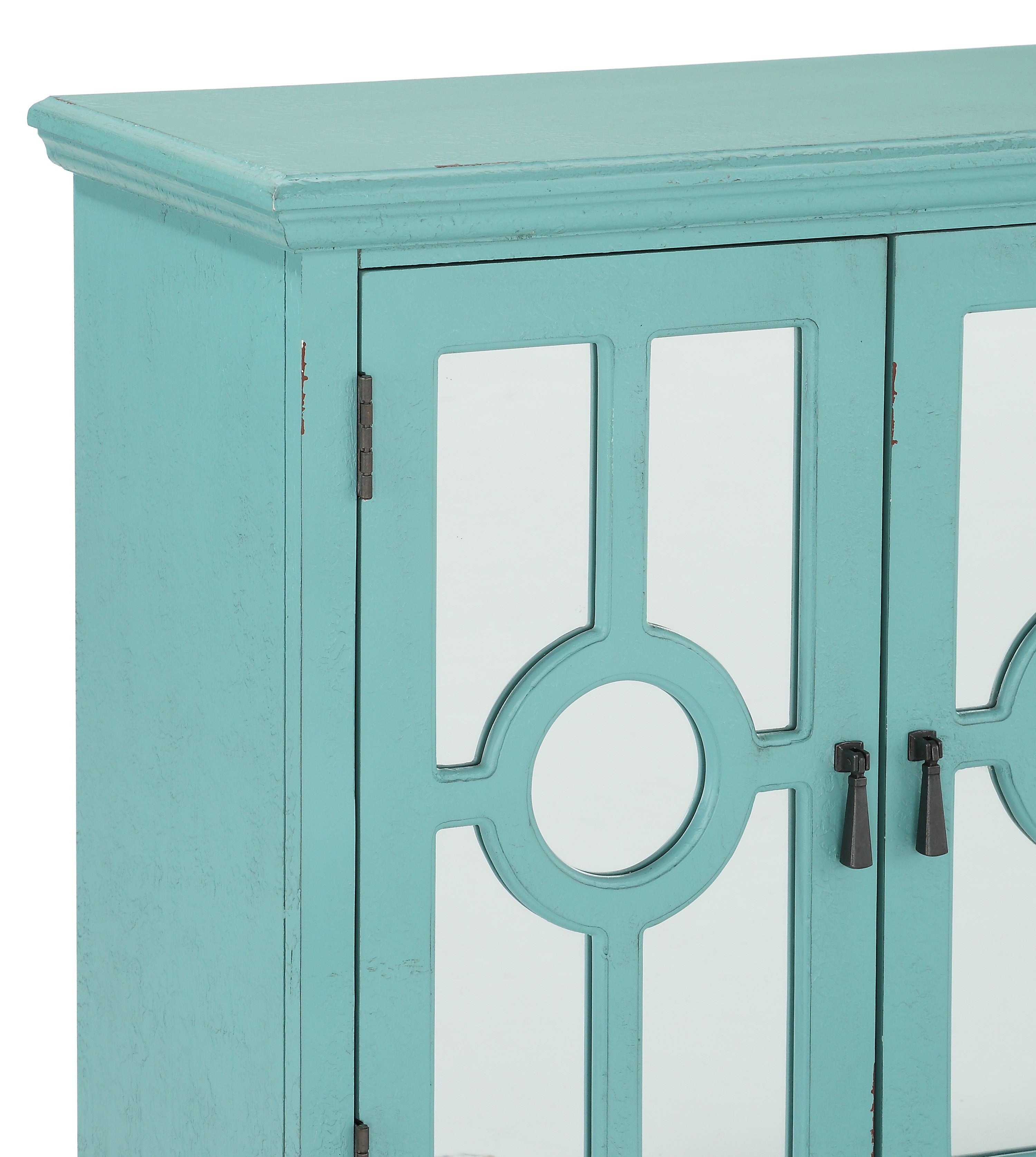 Poppy Antique Aqua Accent Chest - 1000A70AQ - Bien Home Furniture & Electronics