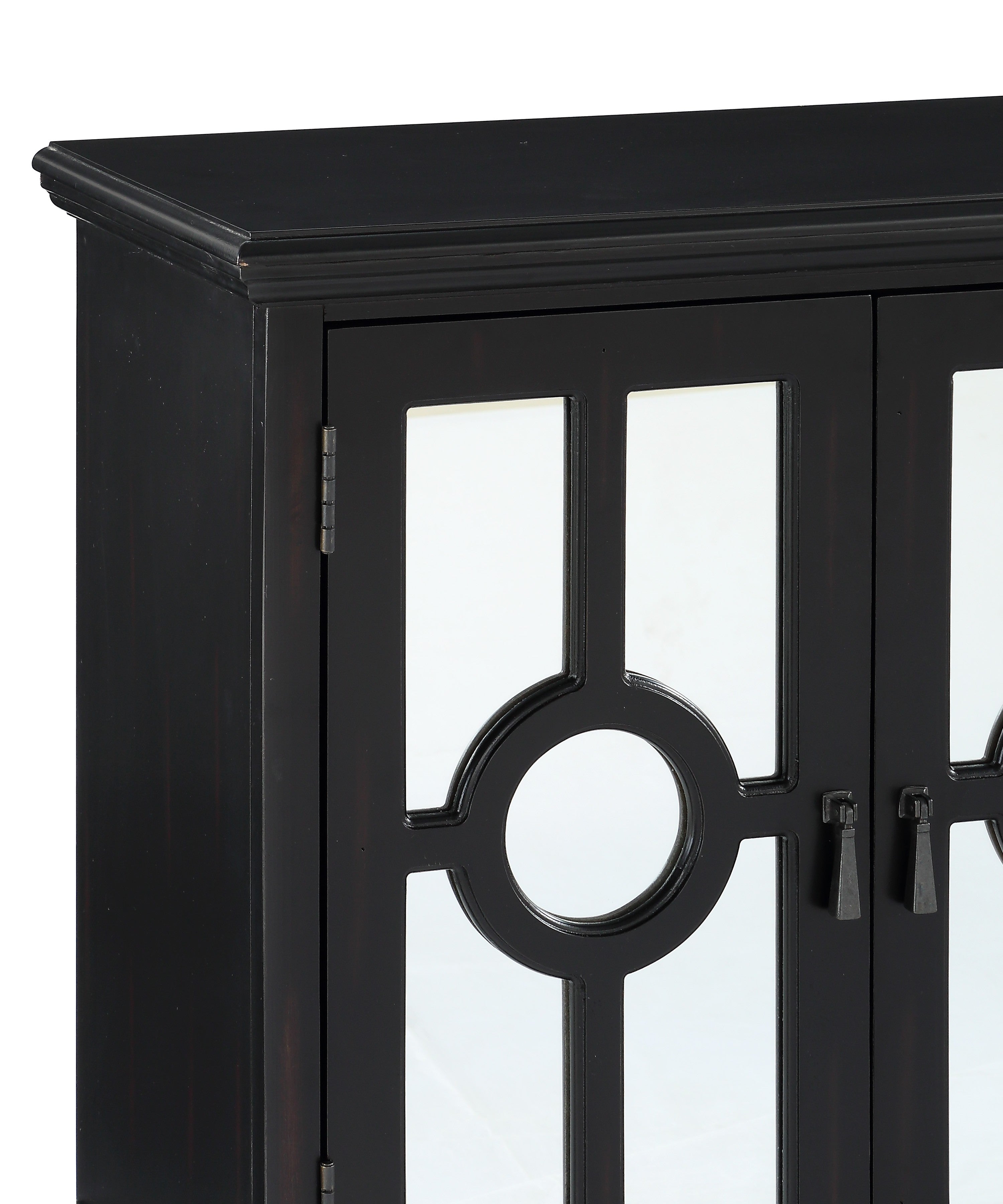 Poppy Antique Black Accent Chest - 1000A70BK - Bien Home Furniture & Electronics