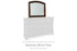 Porter Rustic Brown Bedroom Mirror (Mirror Only) - B697-36 - Bien Home Furniture & Electronics