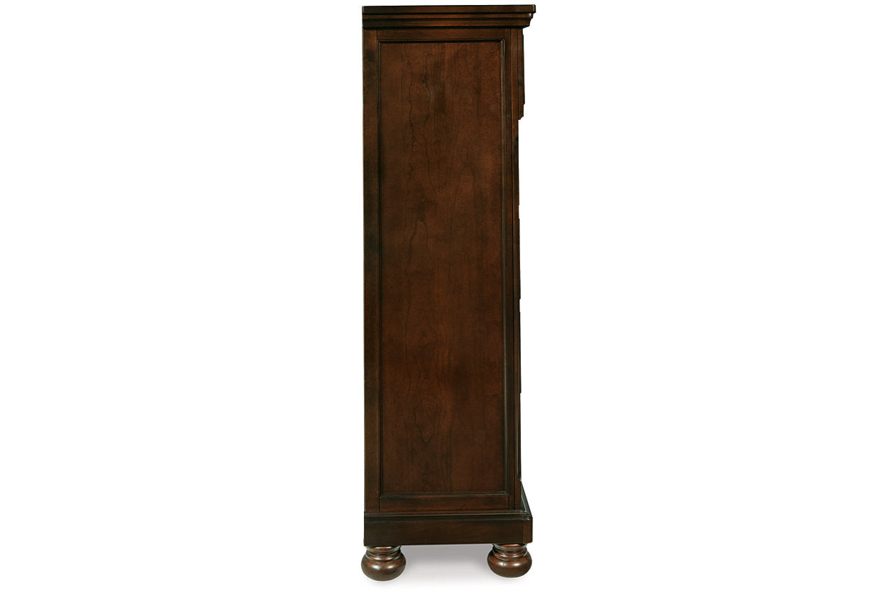 Porter Rustic Brown Chest of Drawers - B697-46 - Bien Home Furniture & Electronics
