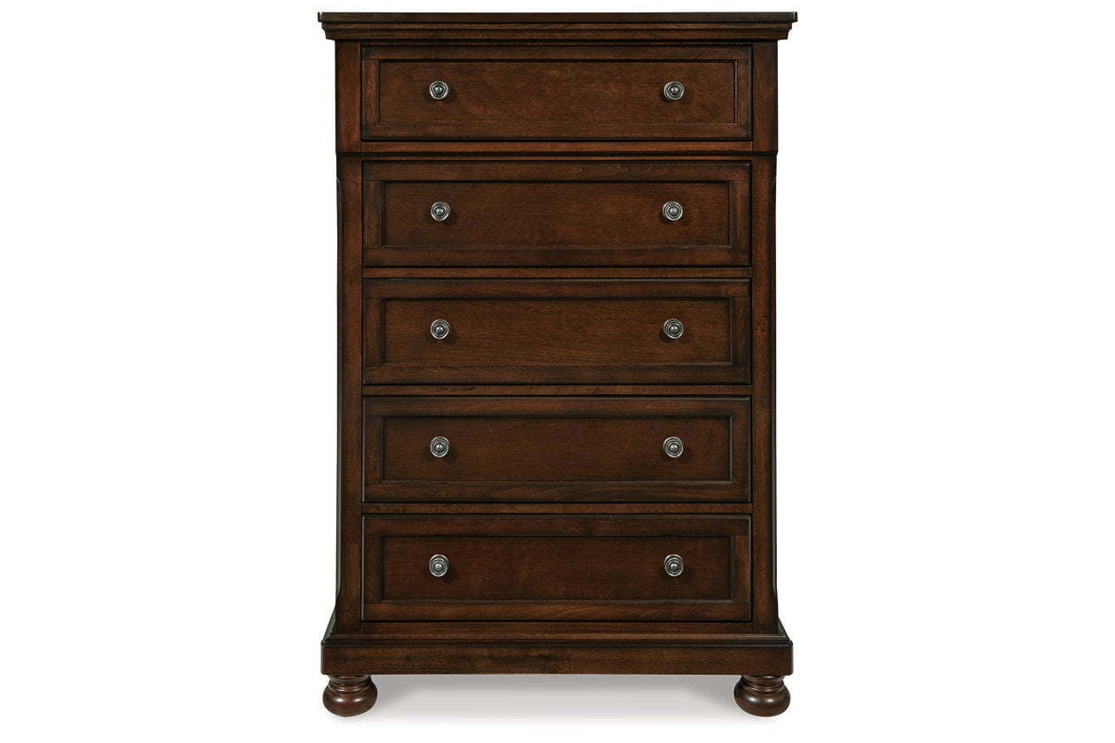 Porter Rustic Brown Chest of Drawers - B697-46 - Bien Home Furniture & Electronics