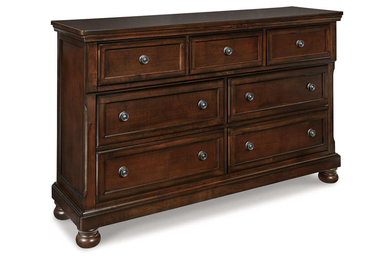 Porter Rustic Brown Dresser - B697-31 - Bien Home Furniture & Electronics