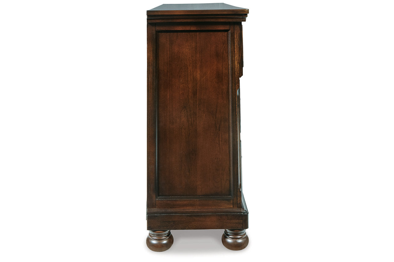 Porter Rustic Brown Dresser - B697-31 - Bien Home Furniture & Electronics