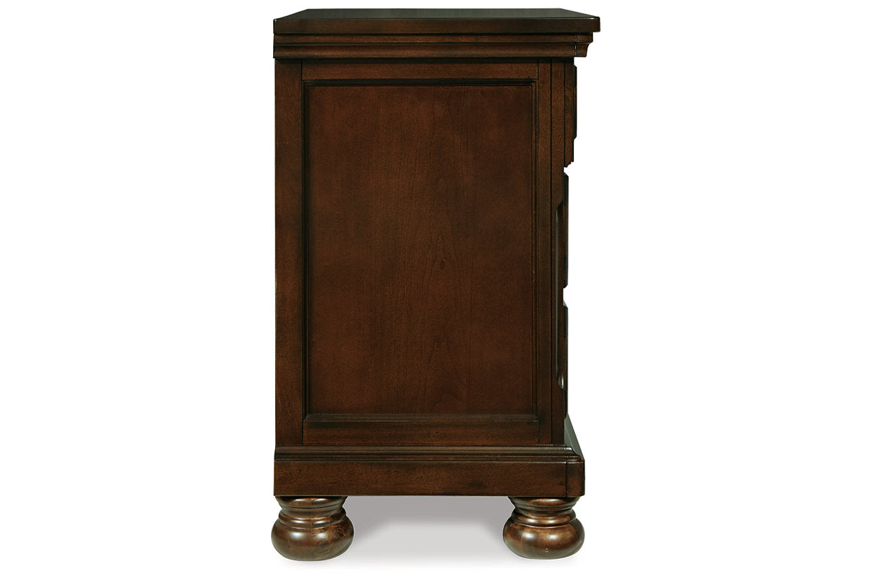 Porter Rustic Brown Nightstand - B697-92 - Bien Home Furniture & Electronics