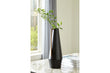 Pouderbell Black/Gold Finish Vase - A2000553 - Bien Home Furniture & Electronics