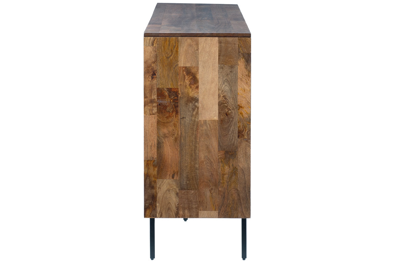 Prattville Brown Accent Cabinet - A4000308 - Bien Home Furniture & Electronics