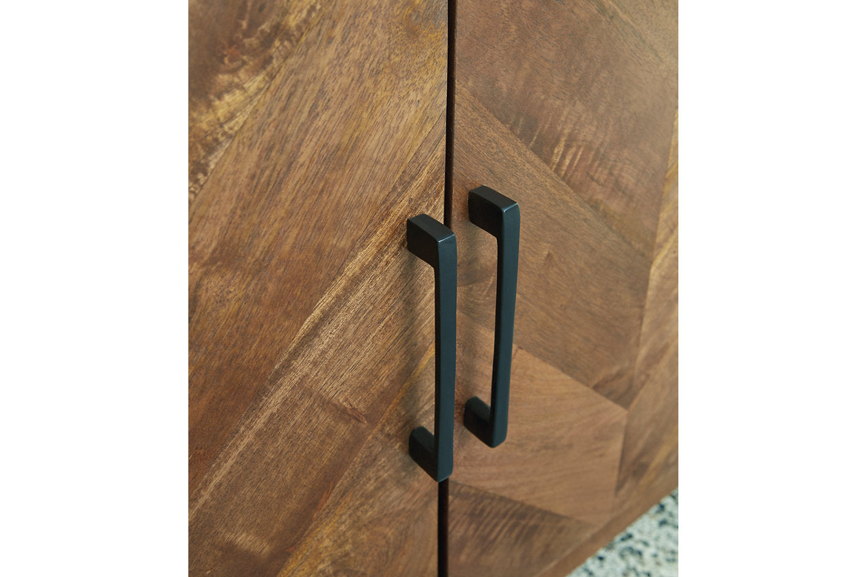 Prattville Brown Accent Cabinet - A4000308 - Bien Home Furniture & Electronics