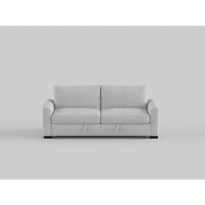 Price Gray Convertible Studio Sofa with Pull-out Bed - 9525RF-3CL - Bien Home Furniture & Electronics