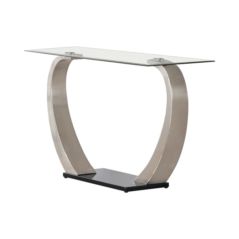 Pruitt Rectangular Sofa Table Satin - 701239 - Bien Home Furniture & Electronics