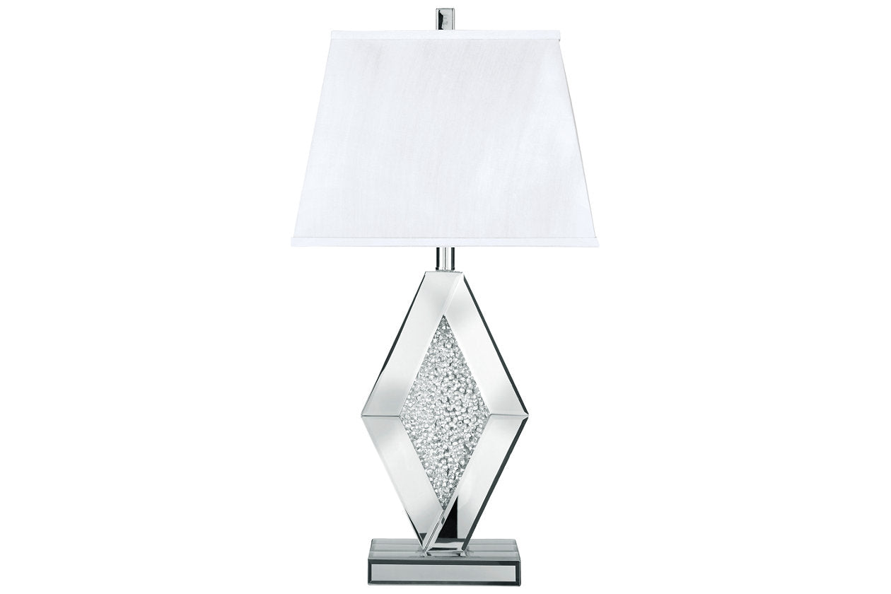 Prunella Silver Finish Table Lamp - L429034 - Bien Home Furniture & Electronics