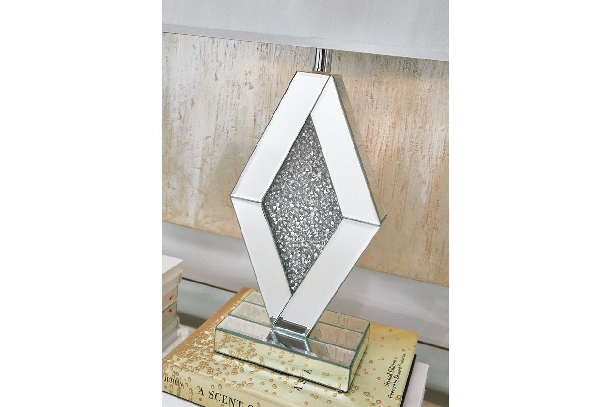 Prunella Silver Finish Table Lamp - L429034 - Bien Home Furniture & Electronics