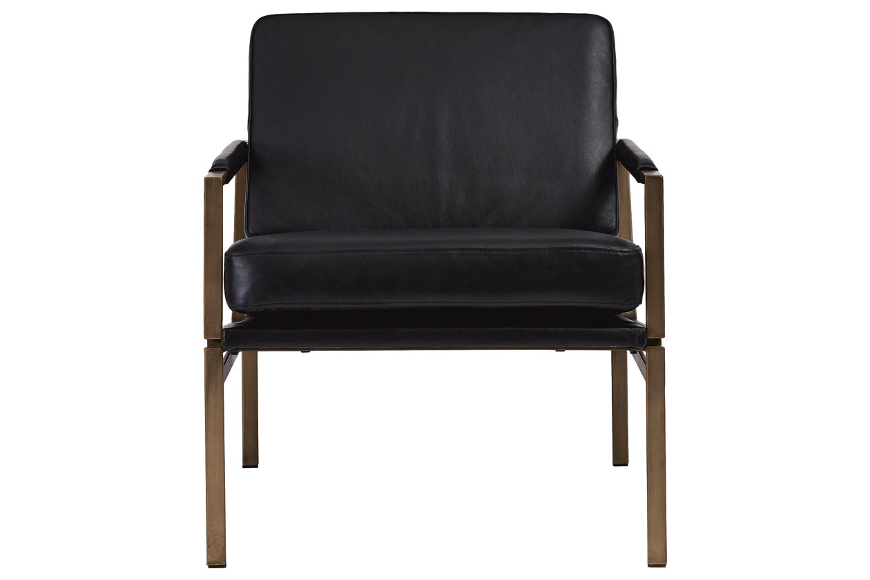 Puckman Black Accent Chair - A3000192 - Bien Home Furniture & Electronics