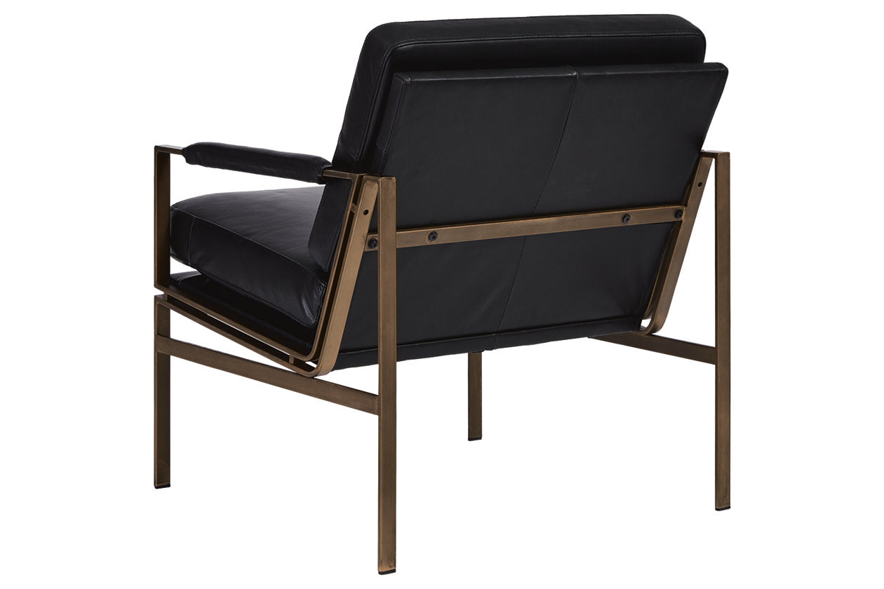 Puckman Black Accent Chair - A3000192 - Bien Home Furniture & Electronics