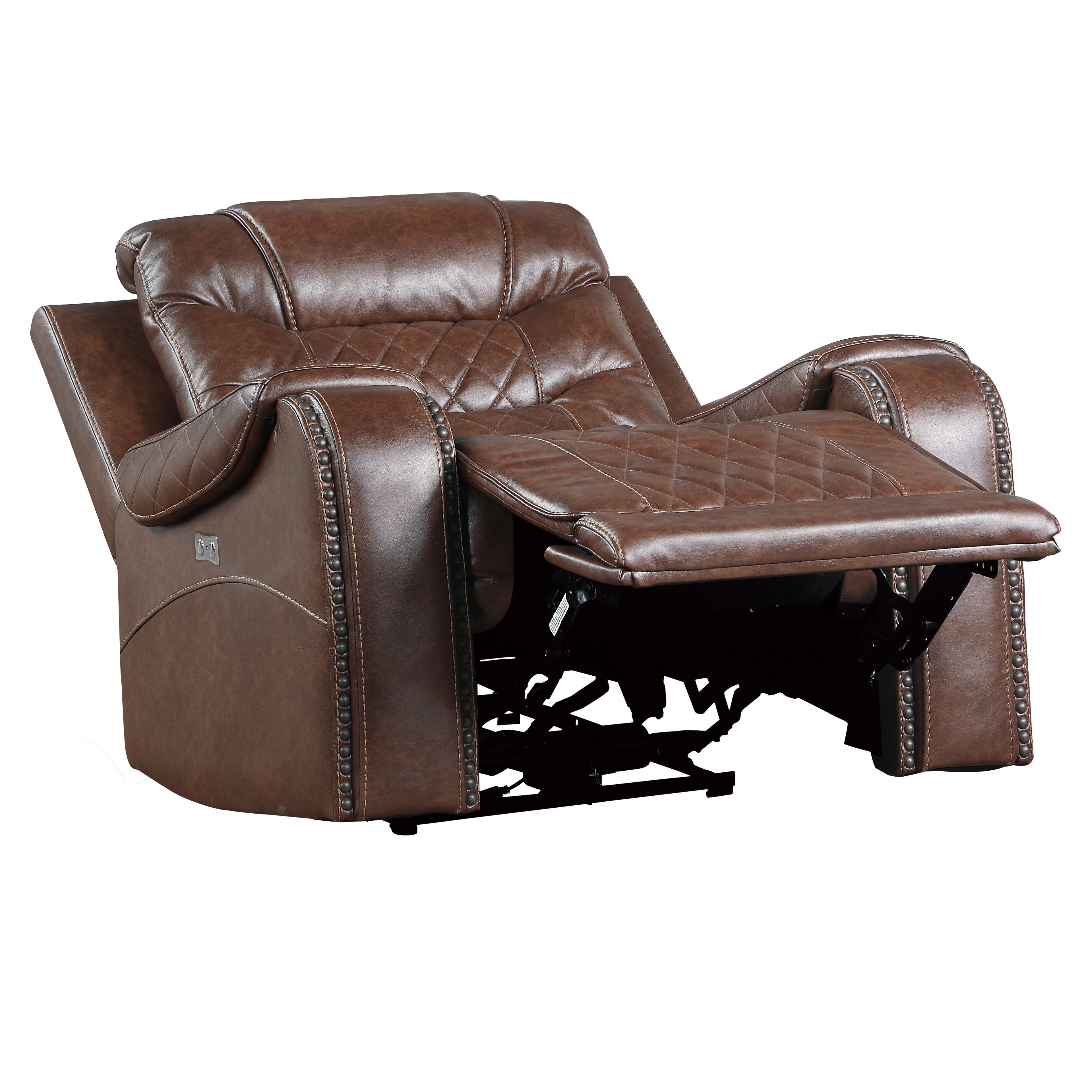 Putnam Brown Power Reclining Chair - 9405BR-1PW - Bien Home Furniture & Electronics