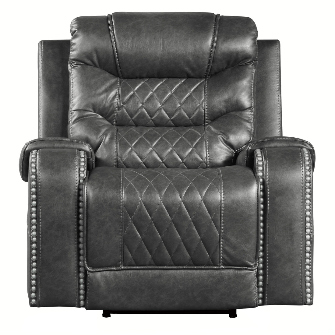 Putnam Gray Power Reclining Chair - 9405GY-1PW - Bien Home Furniture &amp; Electronics
