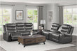 Putnam Gray Reclining Living Room Set - SET | 9405GY-1 | 9405GY-2 | 9405GY-3 - Bien Home Furniture & Electronics