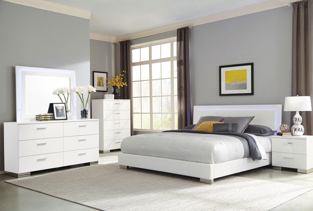 QUEEN BED 5 PC SET - 203500Q-S5L - Bien Home Furniture & Electronics