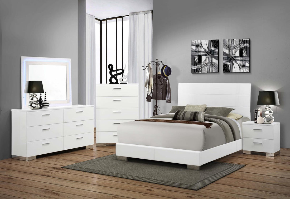 QUEEN BED 5 PC SET - 203501Q-S5L - Bien Home Furniture & Electronics