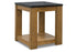 Quentina Light Brown/Black End Table - T775-3 - Bien Home Furniture & Electronics