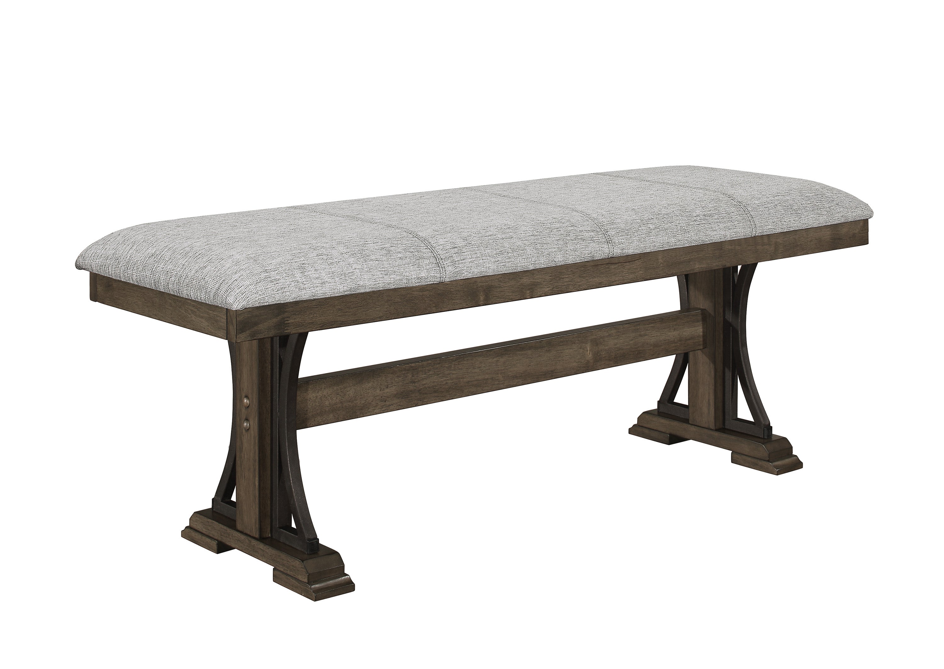 Quincy Grayish Brown Bench - 2131-BENCH - Bien Home Furniture & Electronics