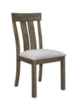 Quincy Grayish Brown Side Chair, Set of 2 - 2131S - Bien Home Furniture & Electronics
