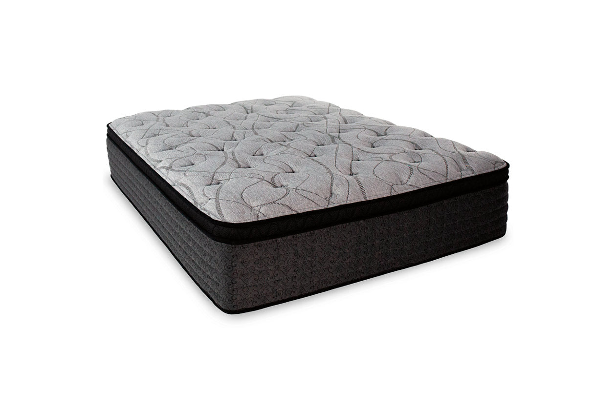 RAC Eurotop Light Gray King Mattress - M63341 - Bien Home Furniture & Electronics