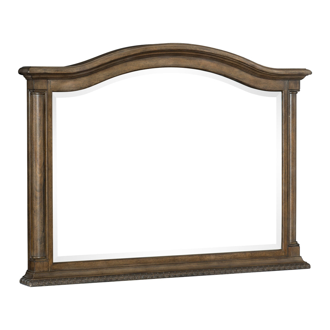 Rachelle Weathered Pecan Mirror (Mirror Only) - 1693-6 - Bien Home Furniture &amp; Electronics
