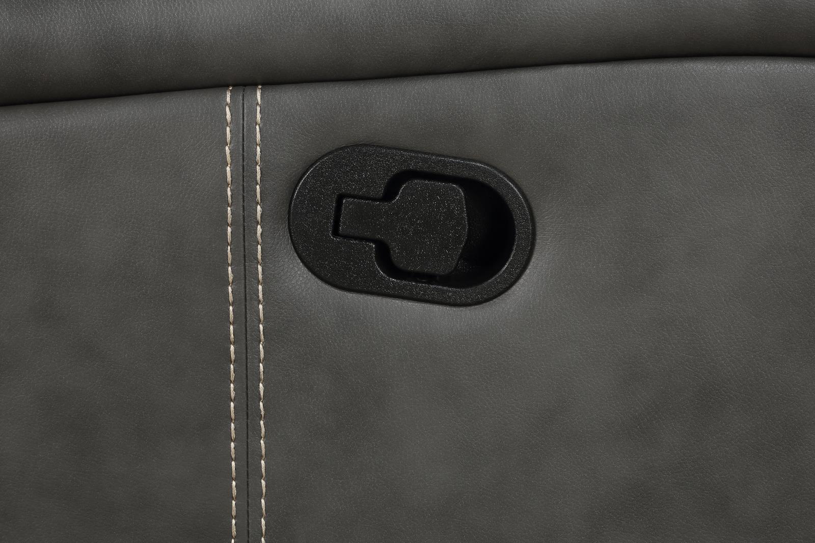 Raelynn 3-piece Upholstered Motion Reclining Sofa Set Grey - 603191-S3 - Bien Home Furniture & Electronics