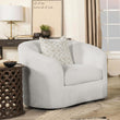 Rainn Upholstered Tight Back Chair Latte - 509173 - Bien Home Furniture & Electronics