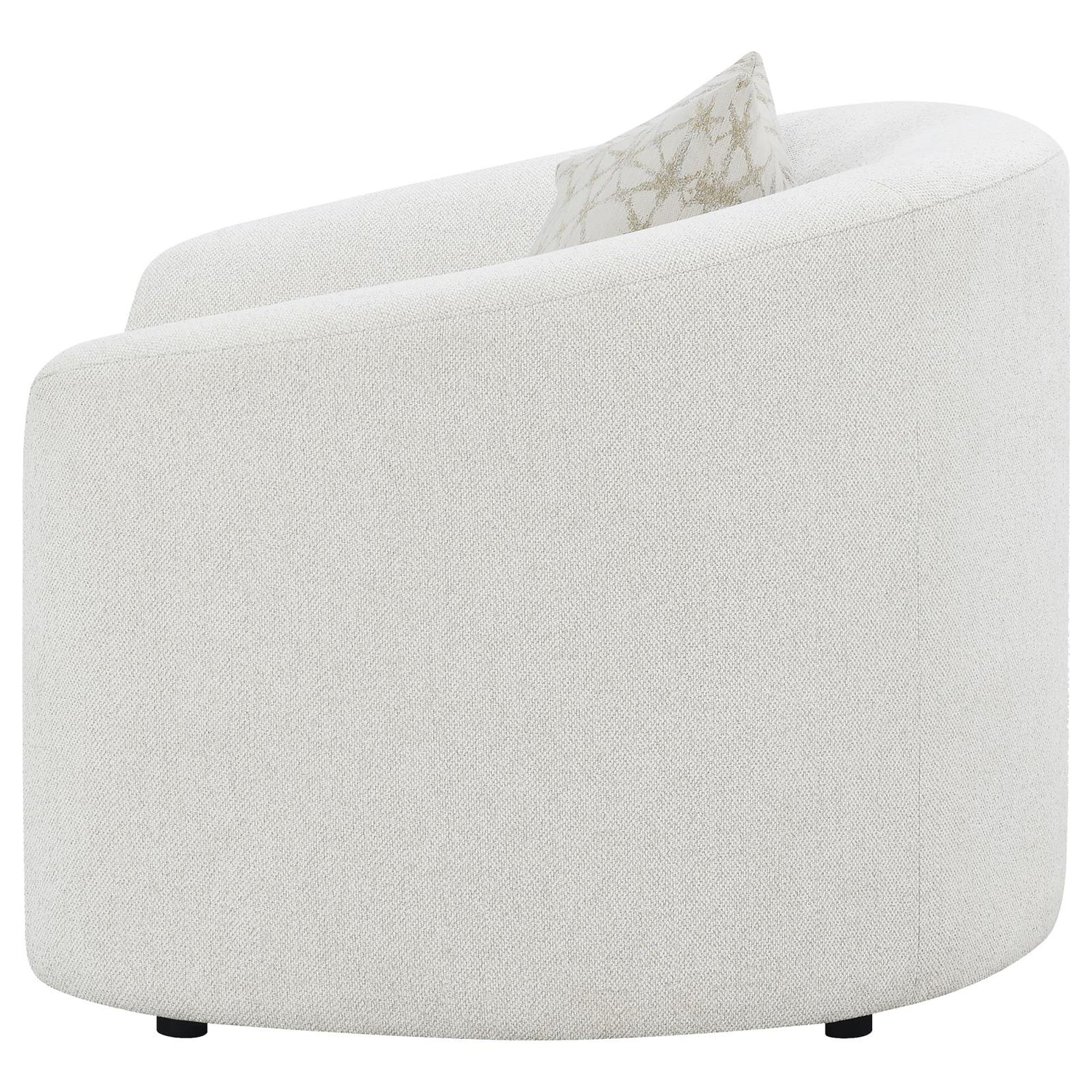 Rainn Upholstered Tight Back Chair Latte - 509173 - Bien Home Furniture & Electronics