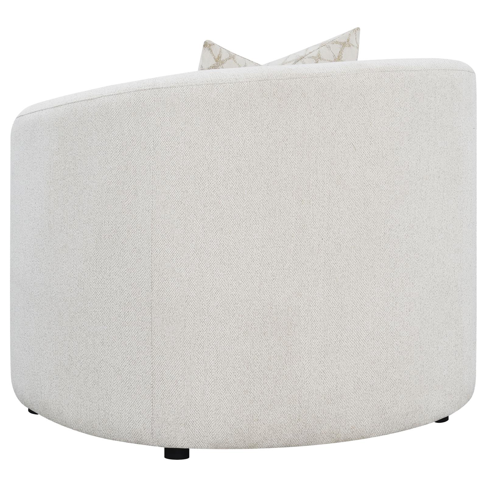 Rainn Upholstered Tight Back Chair Latte - 509173 - Bien Home Furniture & Electronics